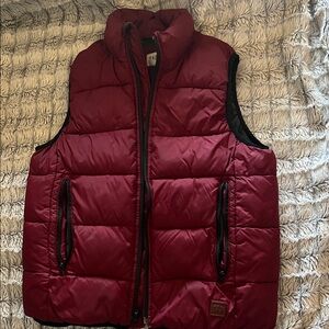 Kids Gap Burgundy Puffer Vest